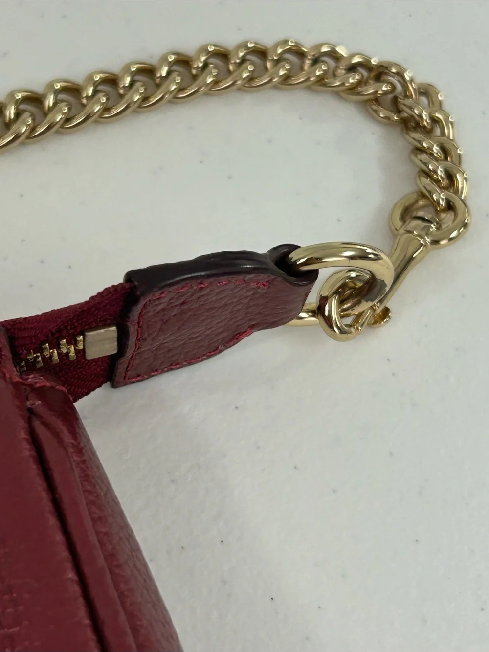 Coach Nolita 19 Bag in Burgundy